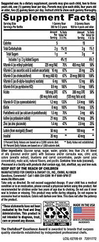 Gummy Vites Multivitamínico Masticable para Niños en Forma de Osito de Goma, 300 Unidades - imagen 2