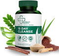Limpieza y Detox de Colon de 15 Días para Mujeres y Hombres, Con Senna, Aloe Vera, Psyllium y Probióticos, Alivio de Inflamación y Estreñimiento, 15 - imagen 1