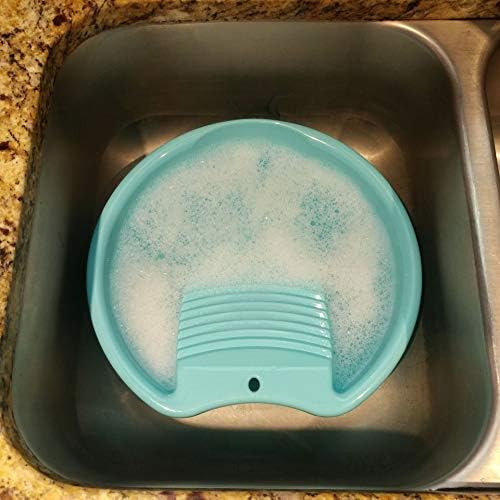 Lavabo Ohisu Azul para Lavar a Mano Ropa y Artículos Pequeños Delicados - imagen 3