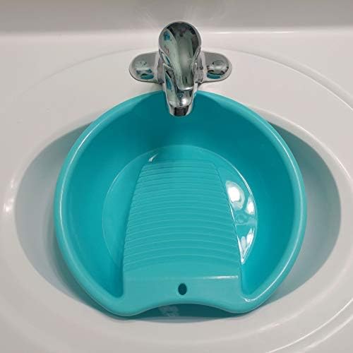 Lavabo Ohisu Azul para Lavar a Mano Ropa y Artículos Pequeños Delicados - imagen 4