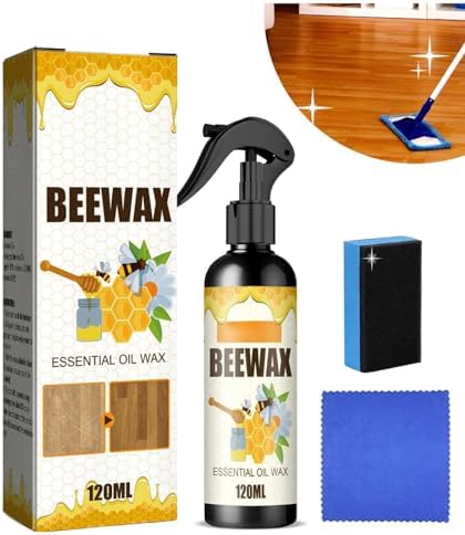 Spray de Cera de Abeja QUAAM, Pulidor de Muebles Original con Cera de Abeja - imagen 1