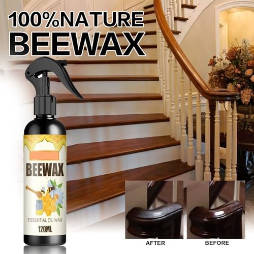 Spray de Cera de Abeja QUAAM, Pulidor de Muebles Original con Cera de Abeja - imagen 5
