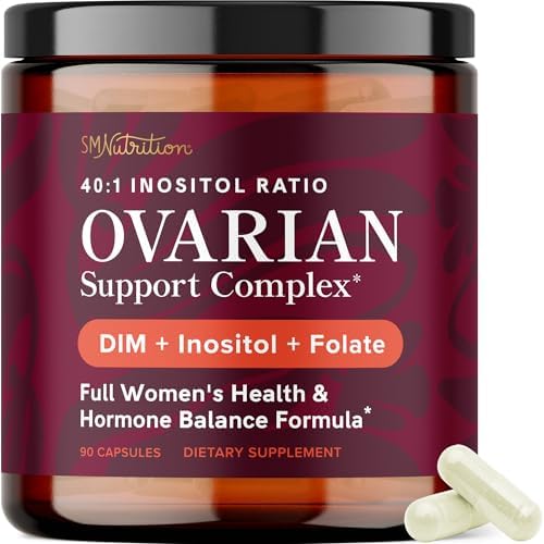 Suplemento para el Apoyo Ovárico y Balance Hormonal en Mujeres | Salud Menstrual, Ovulación y Reproductiva | Complejo de DIM, Mio-Inositol, D-Chiro - imagen 1