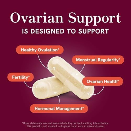 Suplemento para el Apoyo Ovárico y Balance Hormonal en Mujeres | Salud Menstrual, Ovulación y Reproductiva | Complejo de DIM, Mio-Inositol, D-Chiro - imagen 2