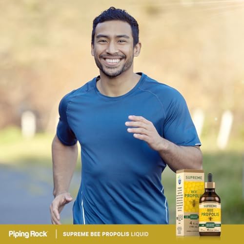 Extracto de Propóleos de Abeja Piping Rock | 4 Fl Oz | Gotas Líquidas Botánicas Certificadas | Suplemento Libre de OGM y Gluten - imagen 6