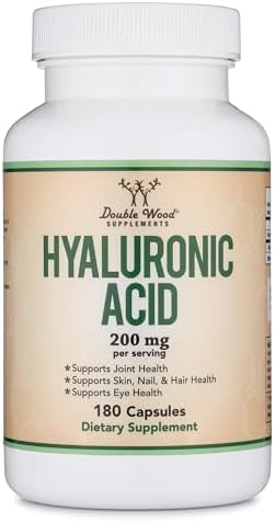 Ácido Hialurónico Double Wood Supplements, 180 Cápsulas (100 mg por Cápsula) - imagen 5