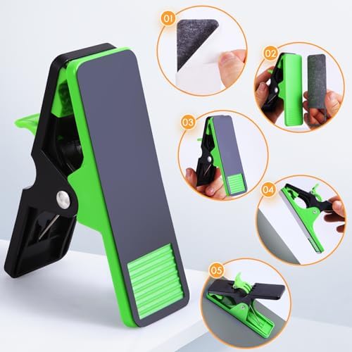 Soporte Magnético para Cigarros WALKV - Paquete de 3, Clip de Silicona Antideslizante con Cinta Magnética, Accesorios para Carritos de Golf, Regalos - imagen 3