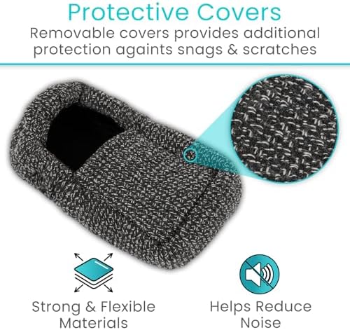 Cubiertas para Esquís Vive Walker (Paquete de 4) - Accesorios para Personas con Discapacidad - Almohadillas para Patas de Andadera Plegable - - imagen 4