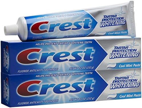 Pasta de Dientes Crest Blanqueadora, Menta Fresca - 8.2 oz - Paquete de 2 - imagen 1