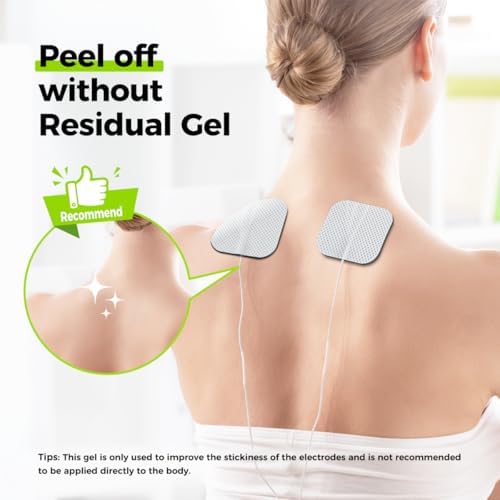 Gel Conductor Profesional AUVON para Almohadillas TENS, Gel Electrodos Sin Olor, Hidratación Óptima para Estimulador Muscular y EMS, 2 x 250ml - imagen 4