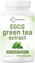 Micro Ingredients Extracto de Té Verde Extra Fuerte, 300 Cápsulas | Suministro para 5 Meses | Suplemento Antioxidante de Polifenoles para Piel, - imagen 1