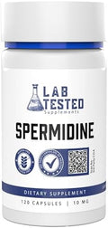 Suplementos Probados en Laboratorio - Suplemento de Spermidina 3HCL - 120 Cápsulas de 10mg - Certificados de Análisis de Terceros por Cada Lote - - imagen 1