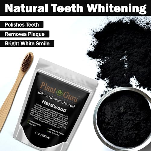 Polvo de Carbón Activado 1 lb. Madera Dura - Grado Alimenticio Kosher No GMO - Blanqueamiento Dental, Mascarilla Facial y Jabones. Promueve la - imagen 3