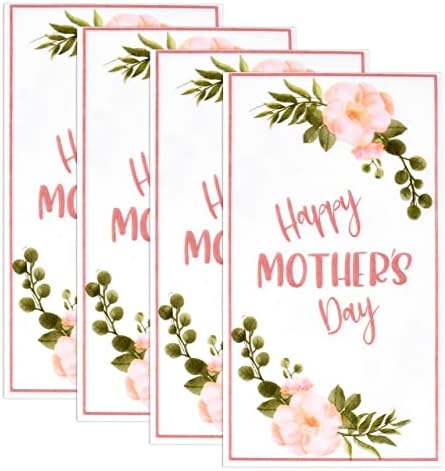 Servilletas Desechables de Papel 3 Capas Gift Boutique - Paquete de 100 para Fiestas del Día de las Madres, Diseño Floral Primavera, Mejor Mamá - imagen 5