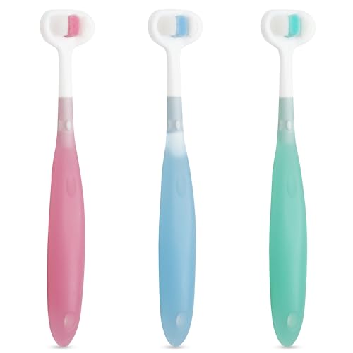 Cepillo de Dientes Extra Suave Trueocity para Niños, Set de 3 Cepillos para Bebés de 12 Meses en Adelante, Higiene Oral Sensory, Ideal para - imagen 8