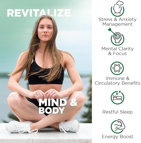Nutrivein Ashwagandha para Hombres y Mujeres - 1600mg - Mejorado con Pimienta Negra - Suplemento de Raíz de Ashwagandha de Alta Absorción para - imagen 4
