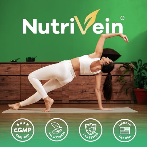 Nutrivein Ashwagandha para Hombres y Mujeres - 1600mg - Mejorado con Pimienta Negra - Suplemento de Raíz de Ashwagandha de Alta Absorción para - imagen 7