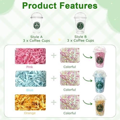 Teyomi Set de 6 Tarjetas de Regalo para Café, Regalos de Agradecimiento para Maestros con Tarjetas Inspiradoras, Ideal para Navidad, Regreso a Clases - imagen 7