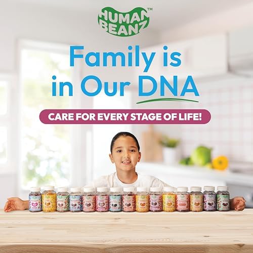 Gomitas de Multivitaminas Human Beanz con Zinc para Hombres y Mujeres, Suplemento Dietético Vegetariano, 120 Jelly Beans Sabor Frutos Rojos, Kosher - imagen 8