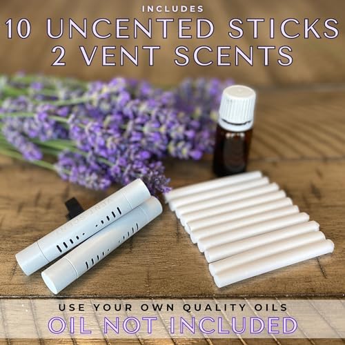 Ambientador Vent Scent para Todo el Hogar | Aroma Personalizado a Tu Elección | Difusor Pasivo de Aceites Esenciales | Colocación Más Fácil que - imagen 2