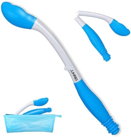 Limpiador de Alcance Largo Plegable - Ayuda para Limpiar la Parte Inferior - Asistente para Higiene Personal - Ayuda para Baño para Personas con - imagen 1