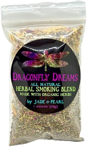 Mezcla de Hierbas para Fumar Dragonfly Dreams - Bolsa Resellable de 28 g - imagen 1