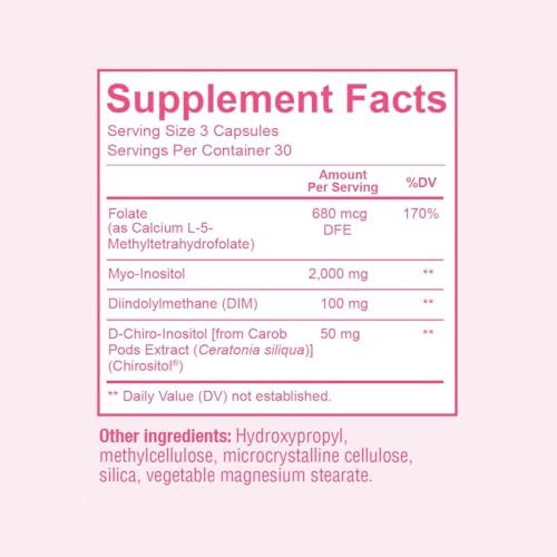 Suplemento Premium para la Salud Ovariana – Equilibrio Hormonal, Ovulación y Regularidad del Ciclo - Myo-Inositol y D-Chiro Inositol para Mujeres – - imagen 2