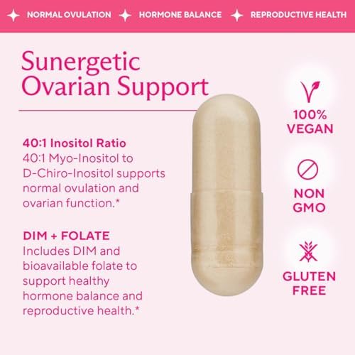 Suplemento Premium para la Salud Ovariana – Equilibrio Hormonal, Ovulación y Regularidad del Ciclo - Myo-Inositol y D-Chiro Inositol para Mujeres – - imagen 3