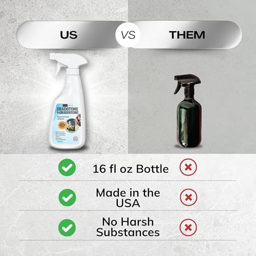 Limpiador Riverside Essentials de 16 oz para lápidas y tumbas - Solución efectiva para restaurar y proteger memoriales - Seguro para todo tipo de - imagen 5
