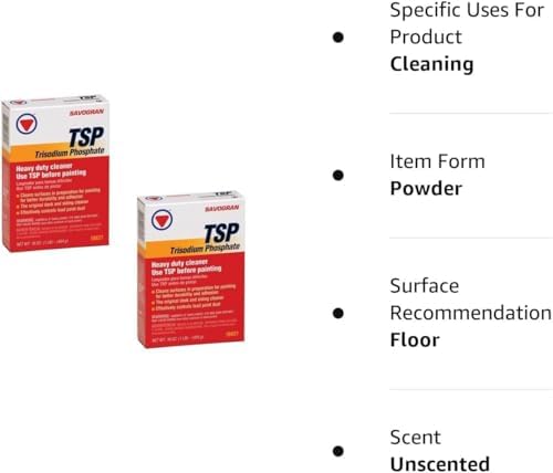 Savogran 10621 Fosfato Trisódico (TSP) 1LB (16oz) (Paquete de 2) - imagen 6