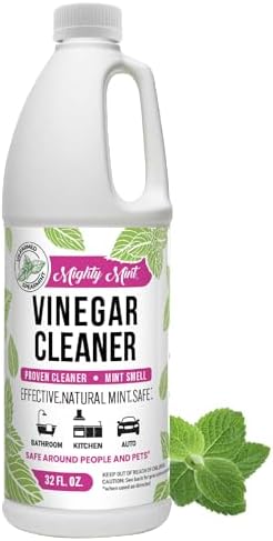 Limpiador de Vinagre Mighty Mint, Multiusos para Superficies del Hogar, Aroma Natural a Menta, 32 oz - imagen 1