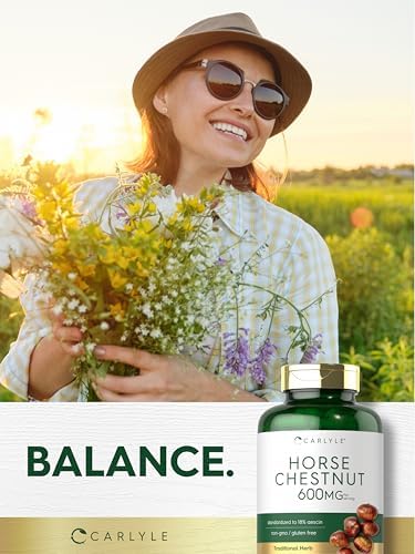 Extracto de Castaño de Indias Carlyle | 600mg | 180 Cápsulas | Suplemento Herbal | Sin OGM, Libre de Gluten - imagen 6