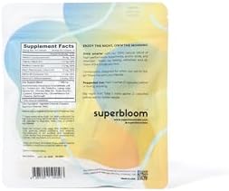 superbloom Recuperación Soporte Hepático | Detox Hepático con DHM, Cúrcuma, Cardo Mariano | 10 Sobres, 20 Cápsulas | Disfruta la Noche, Domina la - imagen 2