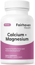 Suplemento de Calcio y Magnesio Fairhaven Health Peapod con Vitamina D3 para Embarazo y Salud Femenina | Libre de Gluten y Lácteos | Suministro para - imagen 1