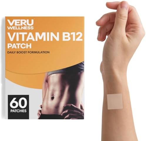 Parche de Energía B12 Veru Wellness, Parche Natural B12 con Garcinia - Parche Autoadhesivo de Liberación Prolongada, 60 Parches (60 Días) - imagen 2