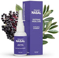 Spray Nasal TriGuard Plus con Plata Coloidal, Extracto de Hoja de Olivo y Extracto de Saúco | Tratamiento para Senos Nasales, 60ml, Hecho en EE. UU. - imagen 1