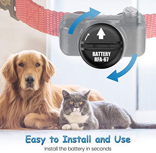 Baterías de Repuesto KGC RFA-67 de 6 Voltios para Collares de Perro, Compatible con PetSafe RFA 67 (Paquete de 10) - imagen 6