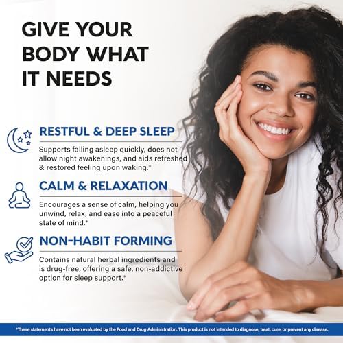 Píldoras para Dormir Adultos 550mg - Melatonina 3mg | Raíz de Valeriana | L-Teanina | Magnesio - Suplemento Natural para Dormir - No Crea Dependencia - imagen 3