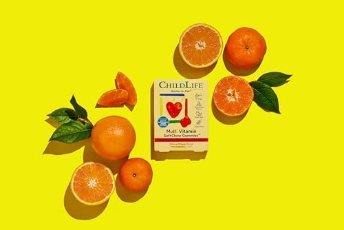 CHILDLIFE ESSENTIALS Gomas Masticables Multivitamínicas para Niños - Vitaminas Infantiles, Suplementos para Niños, Sabor Naranja Natural, 27 Tabletas - imagen 8