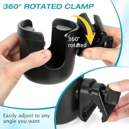 Soporte para Taza ZHCHG para Silla de Ruedas, Andador, Scooter y Cochecito - imagen 3