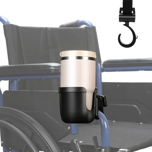Soporte para Taza ZHCHG para Silla de Ruedas, Andador, Scooter y Cochecito - imagen 7