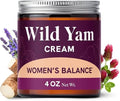 Crema de Ñame Silvestre para Equilibrio Hormonal | 3450mg para Soporte Herbal en Menopausia y Síndrome Premenstrual | Enriquecida con Vitex, Cohosh - imagen 1