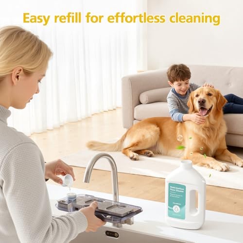 Solución de Limpieza VILLAPOOL Compatible con Aspiradoras Robot Dreame y Aspiradoras Húmedas y Secas, Limpiador Multi-Superficie Sin Residuos, 1000 - imagen 6