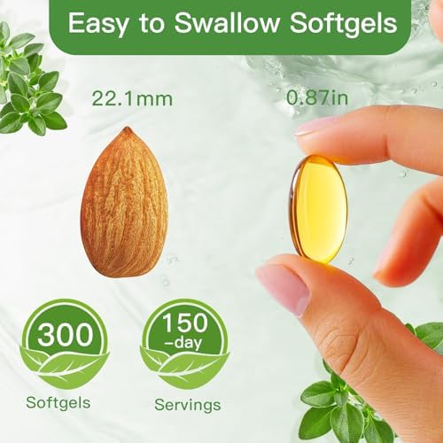 Cápsulas de Aceite de Orégano ZEYARUIBO con Aceite de Semilla Negra – 2 en 1, Orgánico, 300 Contenidos | Vegano, Sin OGM | Apoya el Bienestar y el - imagen 3