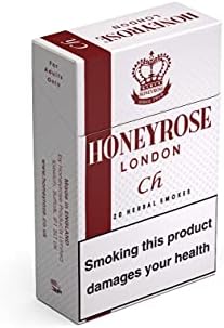 Cigarrillos Herbales Honeyrose Sabor Cereza, Sin Tabaco ni Nicotina, 100% Naturales, Para Dejar de Fumar, Hechos en Inglaterra - imagen 2