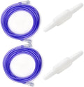 Tubo de Suministro de Oxígeno ResOne 2pk de 25 pies - Conectores Giratorios, Resistente a Aplastamientos - Rotación de 360 grados, para Cannulas - imagen 1