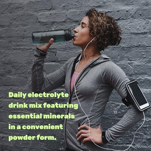 Polvo de Electrolitos, 1lb (69 Porciones) – Sin Azúcar, Bajo en Sodio, Sabor Uva Helada – Mezcla para Bebida de Hidratación Rápida – Alto en Potasio - imagen 3