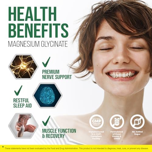 Vita Guard Gotas Líquidas de Magnesio Glicinato 500mg | Magnesio de Alta Absorción para Relajación, Sueño y Bienestar Muscular | Suplemento Vegano y - imagen 7