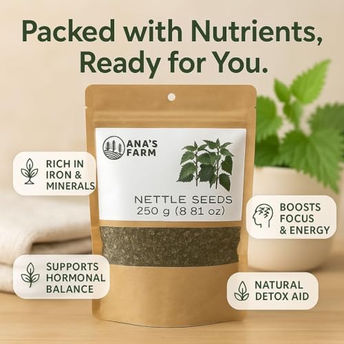 Semilla de Ortiga Natural (Urtica dioica) - 250g de Calidad Premium - imagen 3