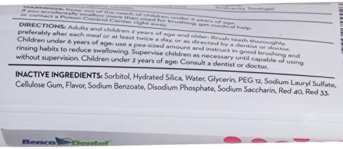 Pasta de Dientes PRO-SYS® para Niños Sabor Chicle con Flúor - Aprobada por la ADA (Paquete de 3) - imagen 5